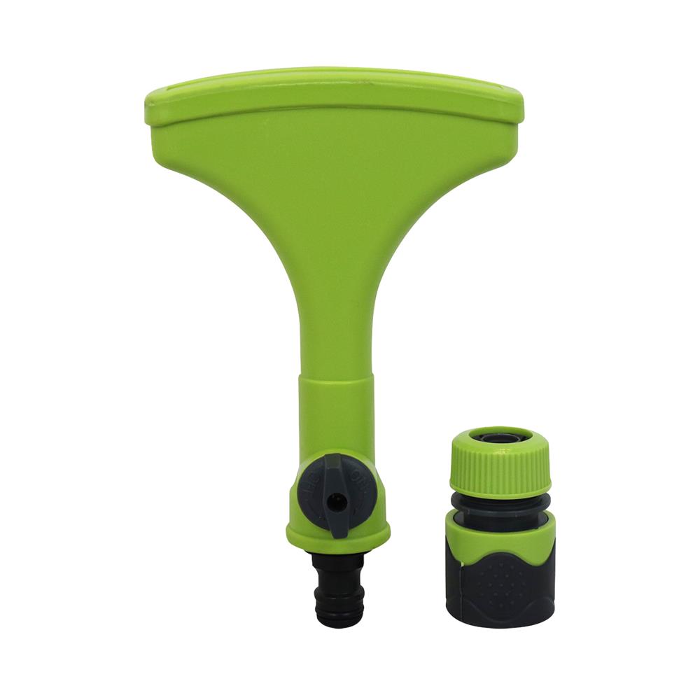 หัวฉีดน้ำฝักบัว พร้อมข้อต่อ SPRING PL-FAN12