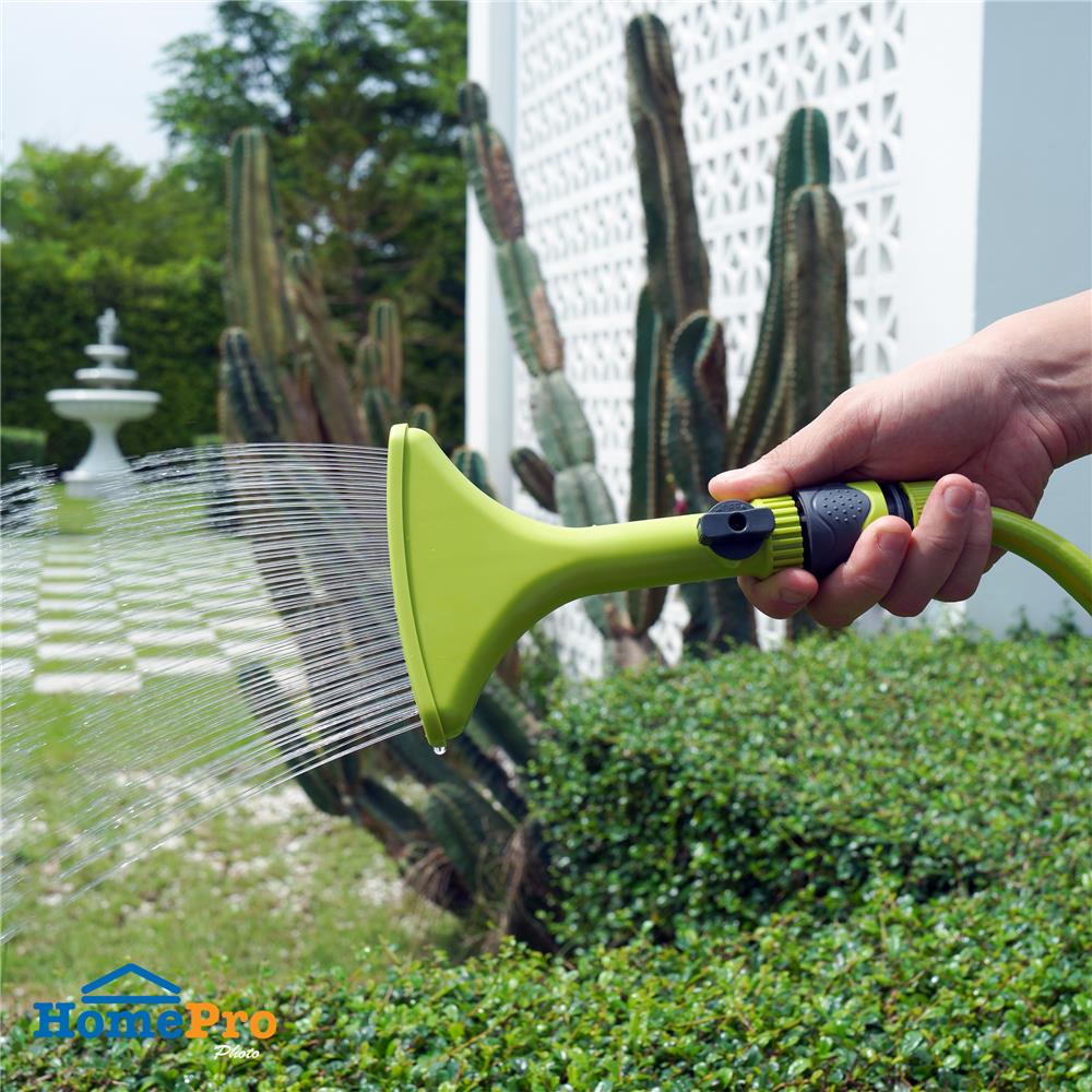 หัวฉีดน้ำฝักบัว พร้อมข้อต่อ SPRING PL-FAN12