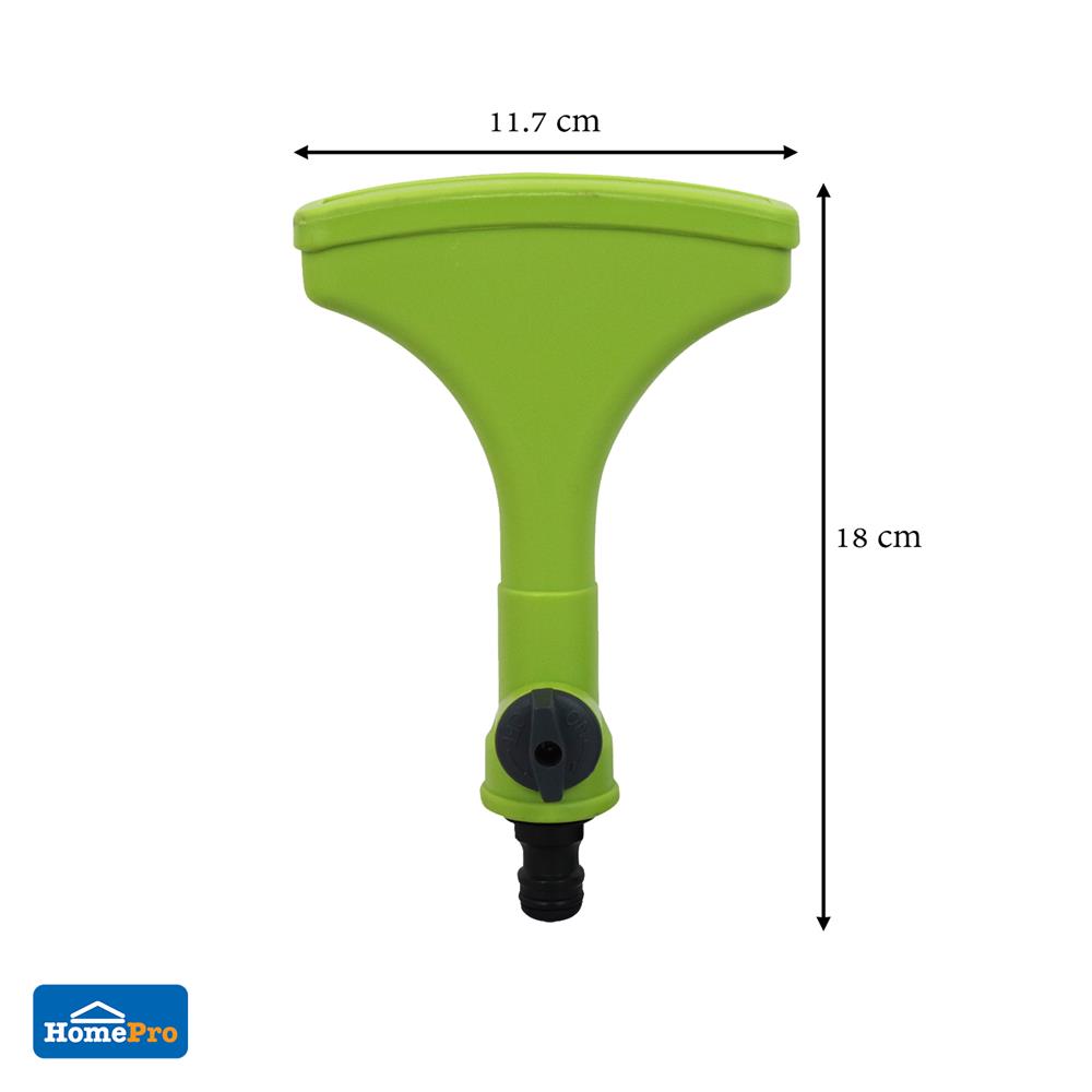 หัวฉีดน้ำฝักบัว พร้อมข้อต่อ SPRING PL-FAN12