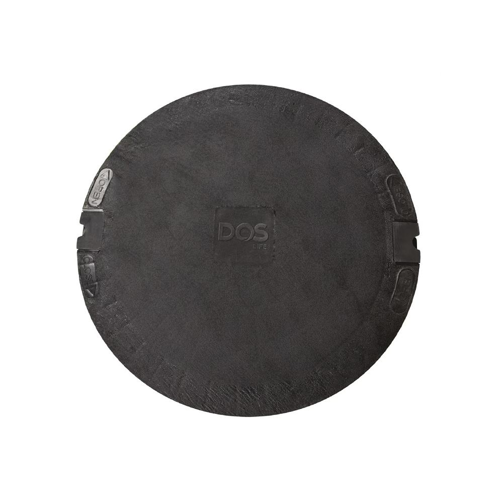 ฝาถังบำบัด DOS ลายหิน สีดำ