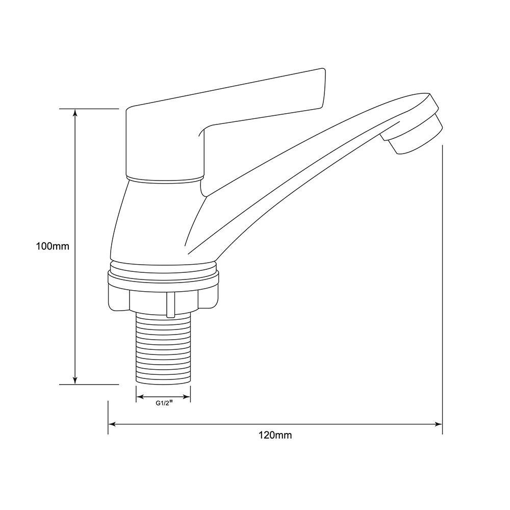 ก๊อกอ่างล้างหน้า DONMARK GL-1245