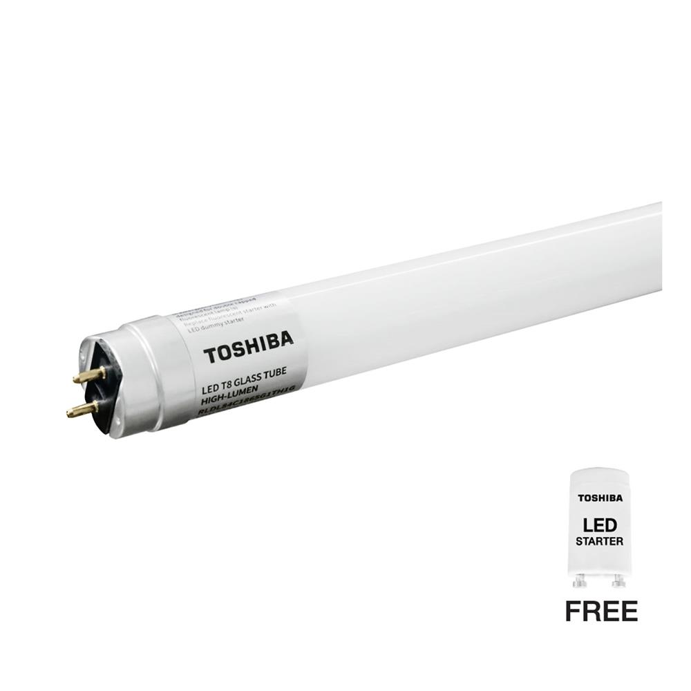 หลอด LED TOSHIBA T8 HIGH LUMEN SE 18 วัตต์ DAYLIGHT G13