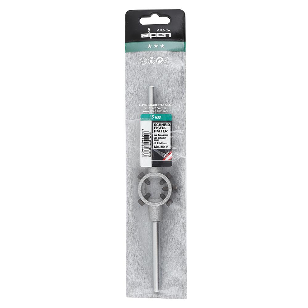 ด้ามจับดอกต๊าปเกลียวนอก ALPEN M3-M12