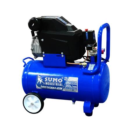 ปั๊มลมโรตารี่ SUMO 50BM 2.5 แรงม้า 50 ลิตร สีน้ำเงิน_0