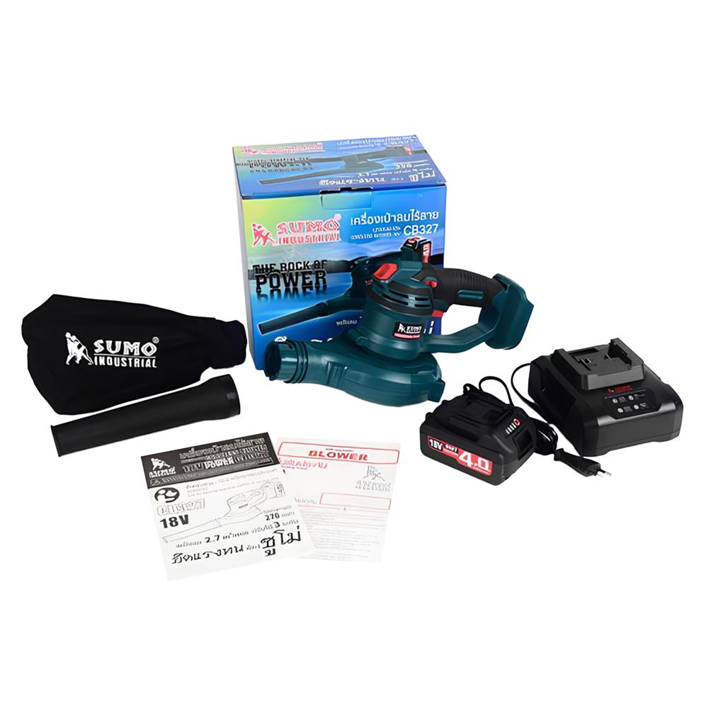 เครื่องเป่าลมไร้สาย (พร้อมแบตเตอรี่) SUMO CB327 18V