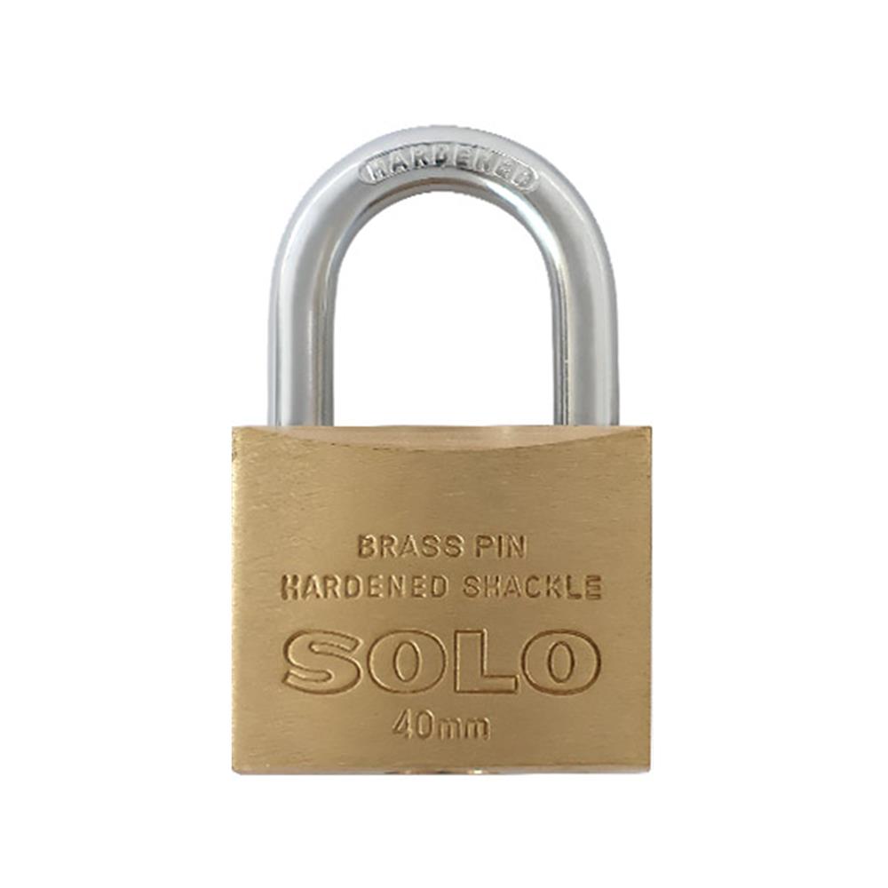 กุญแจคีย์อะไลก์ SOLO 8440 40 มม. สีทองเหลือง 3 ตัว/ชุด