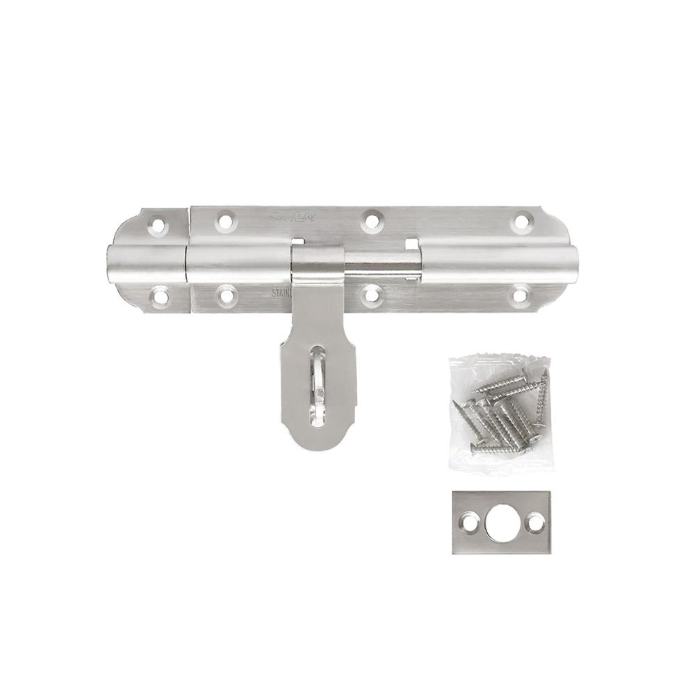 กลอนขวาง SOLO 316 6 นิ้ว สีสเตนเลส