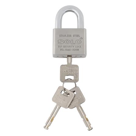 กุญแจลูกปืน SOLO 4588 40 มม. สีสเตนเลส_1