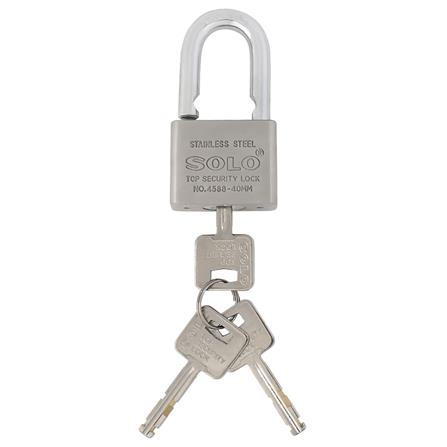 กุญแจลูกปืน SOLO 4588 40 มม. สีสเตนเลส_2