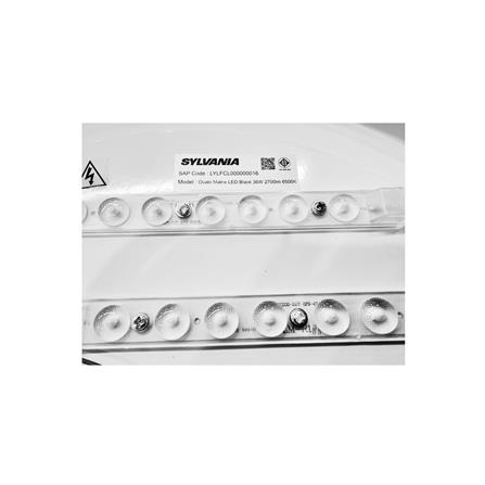 ไฟเพดาน LED SYLVANIA OVALO MATRIX BLACK 19 นิ้ว 36 วัตต์ DAYLIGHT สีดำ_5