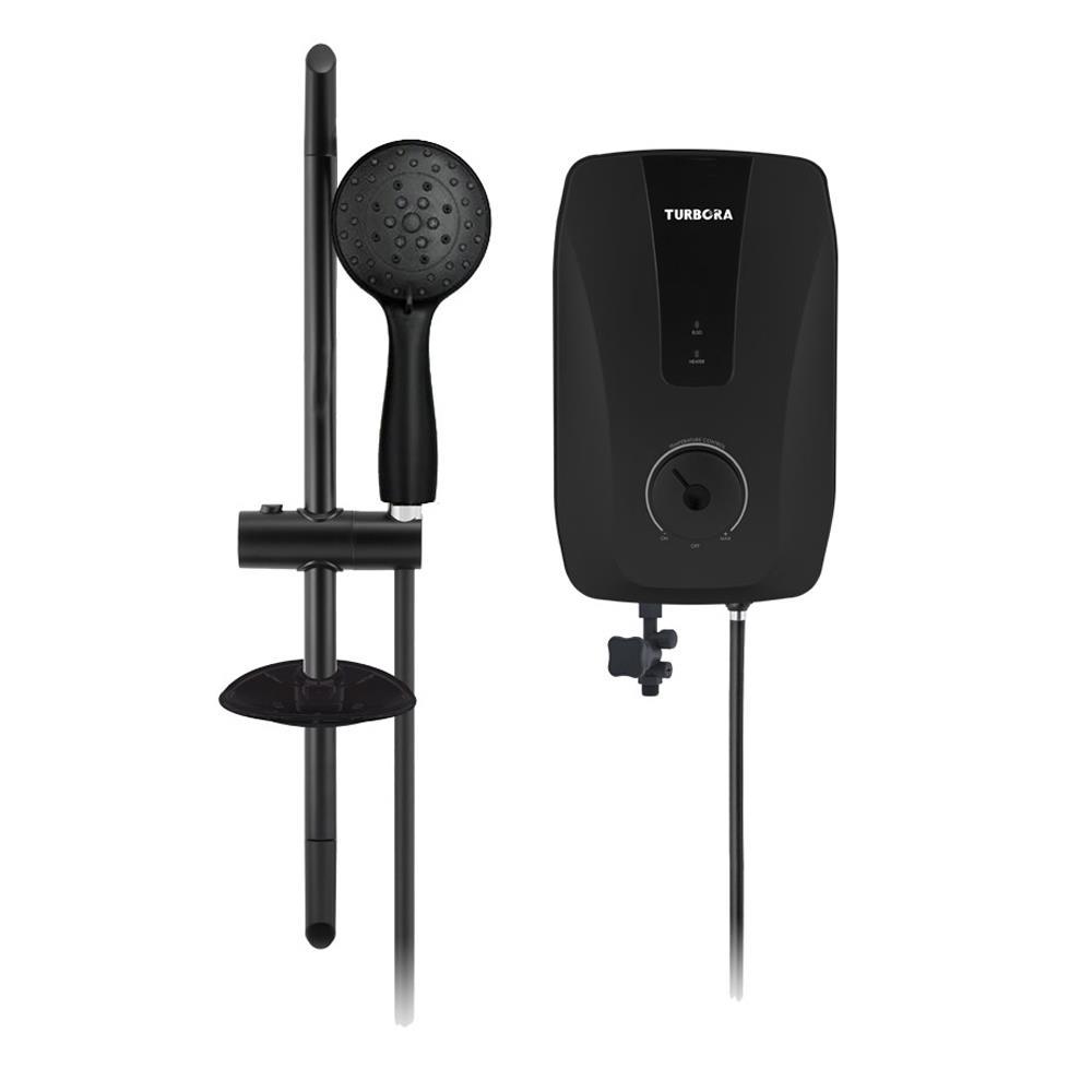 เครื่องทำน้ำอุ่น TURBORA FX-4500E 4500 วัตต์ สีดำ