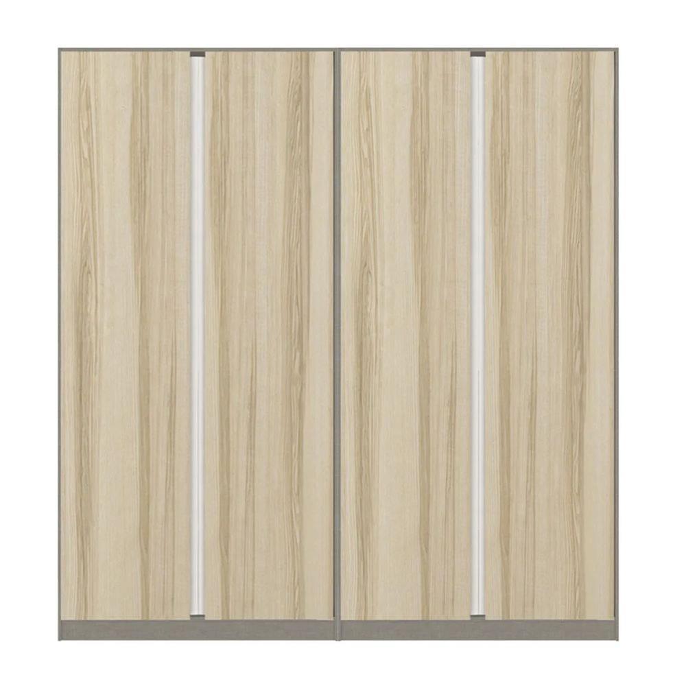 ตู้เสื้อผ้า 4 บานเปิด KONCEPT BLOX 200 ซม. สีลินด์เบิร์กโอ๊ค