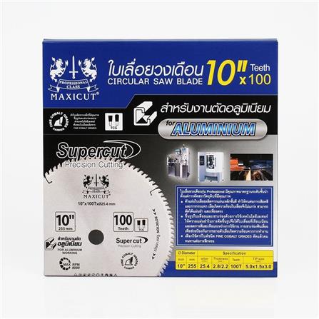 ใบเลื่อยวงเดือน MAXICUT 10 นิ้ว 100 ซี่ฟัน_2