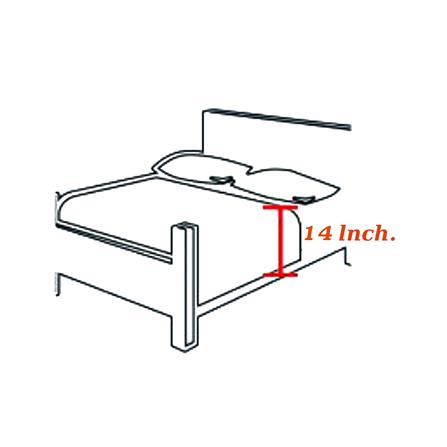 ชุดผ้าปูที่นอน 3.5 ฟุต 2 ชิ้น JESSICA SILKSHINE SOLID 20195-QP003_5