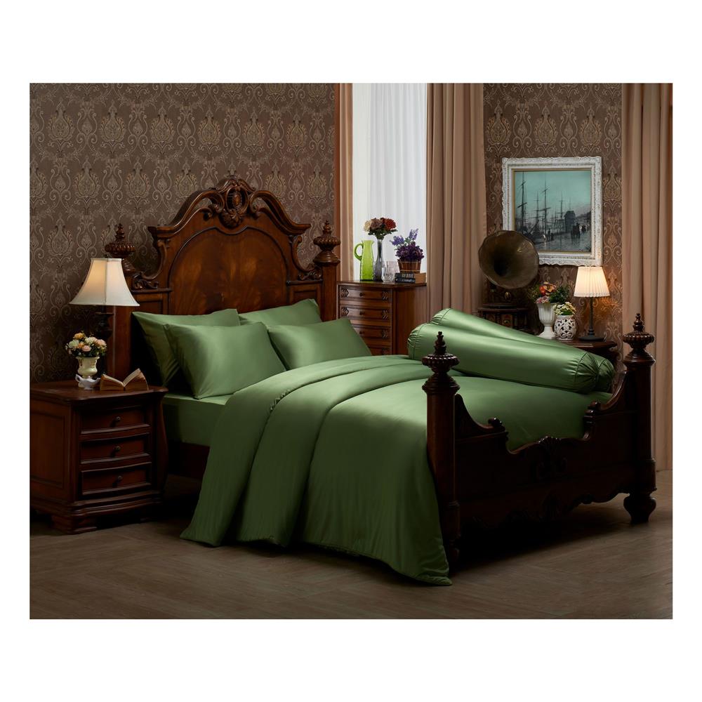 ชุดผ้าปูที่นอน 5 ฟุต 3 ชิ้น JESSICA SILKSHINE SOLID 20194-QP004