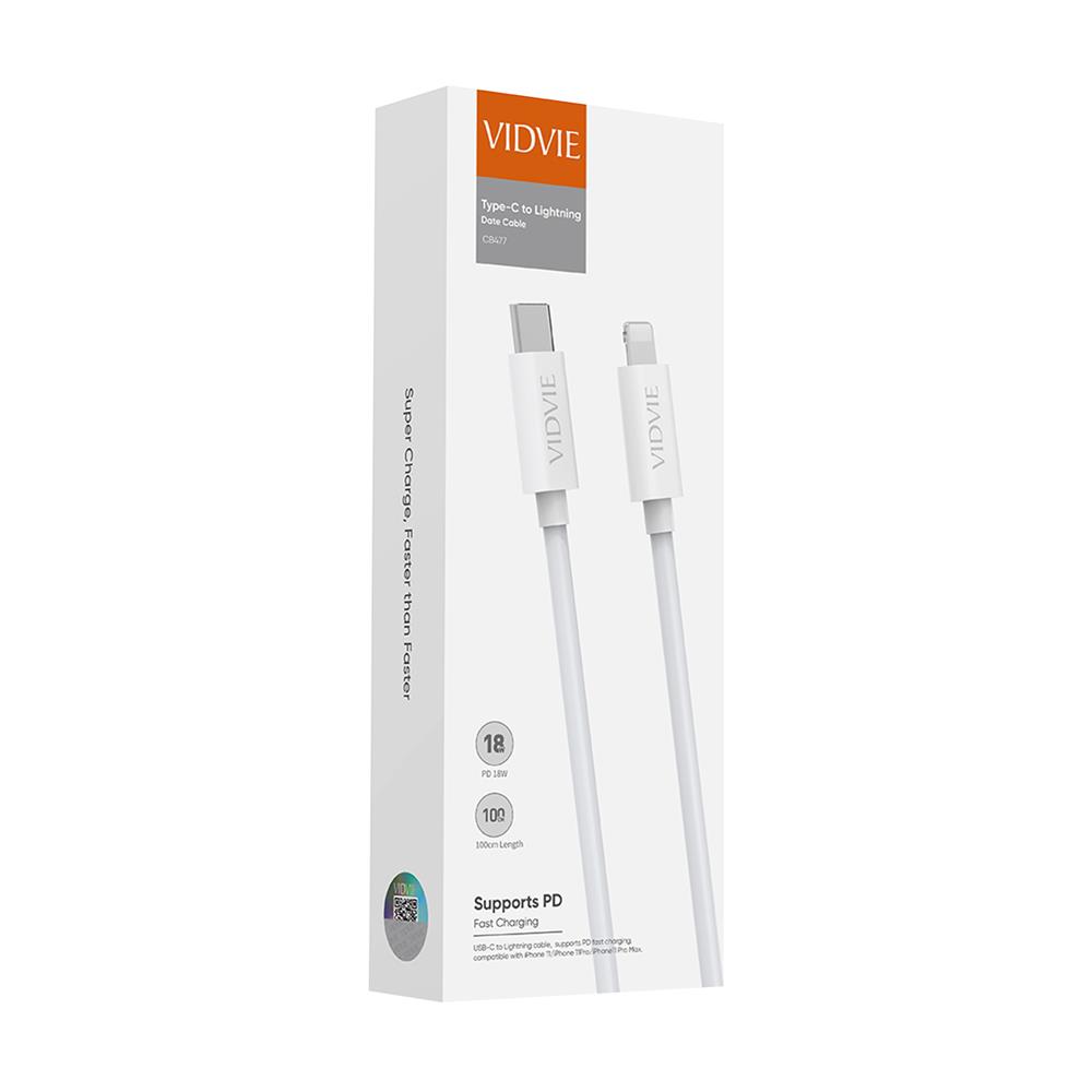 สายชาร์จ VIDVIE CB477 TYPE C