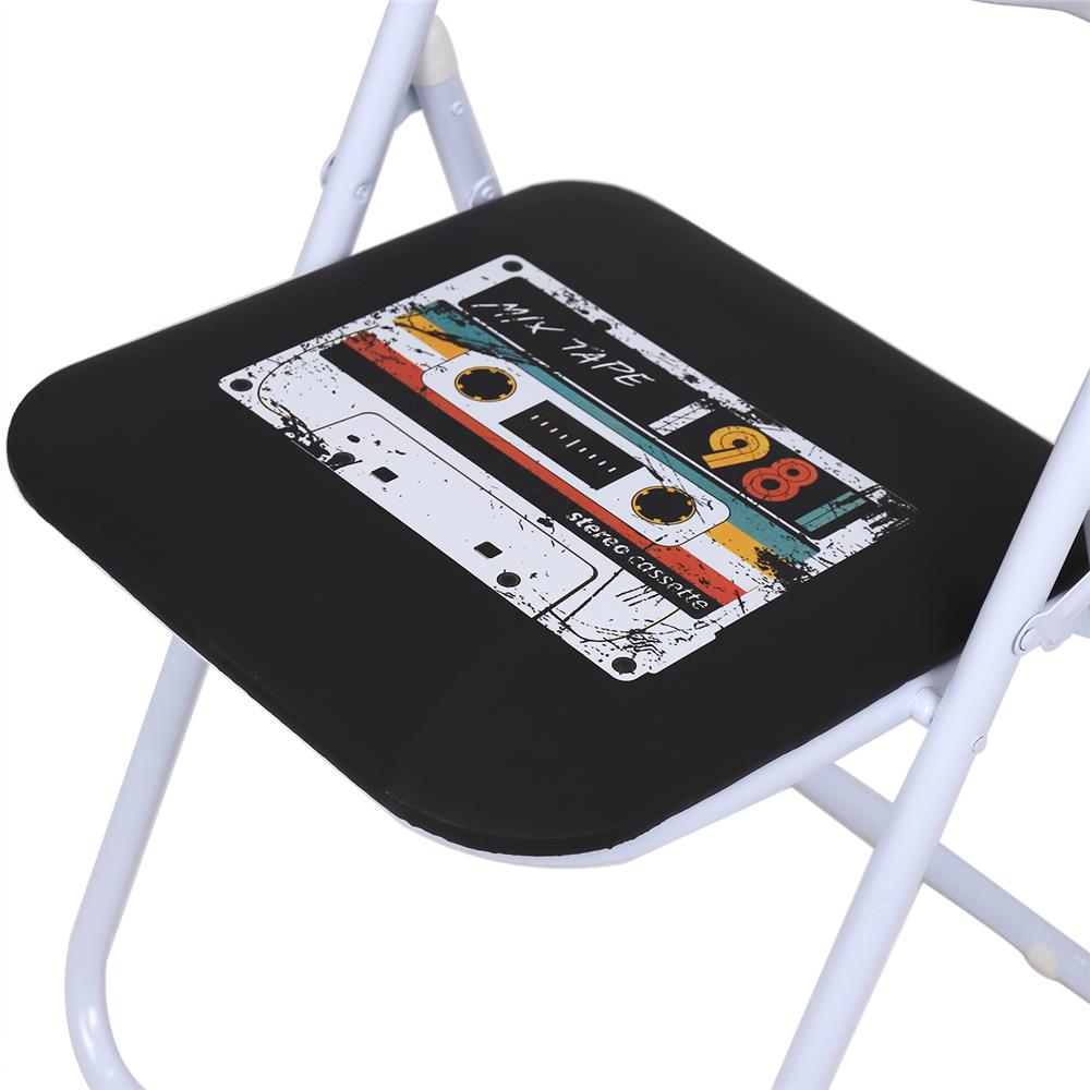 เก้าอี้พับ FURDINI PEACOCK TAPE สีขาว