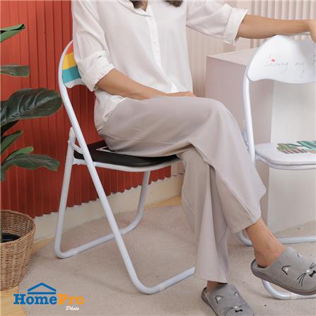 เก้าอี้พับ FURDINI PEACOCK TAPE สีขาว_6