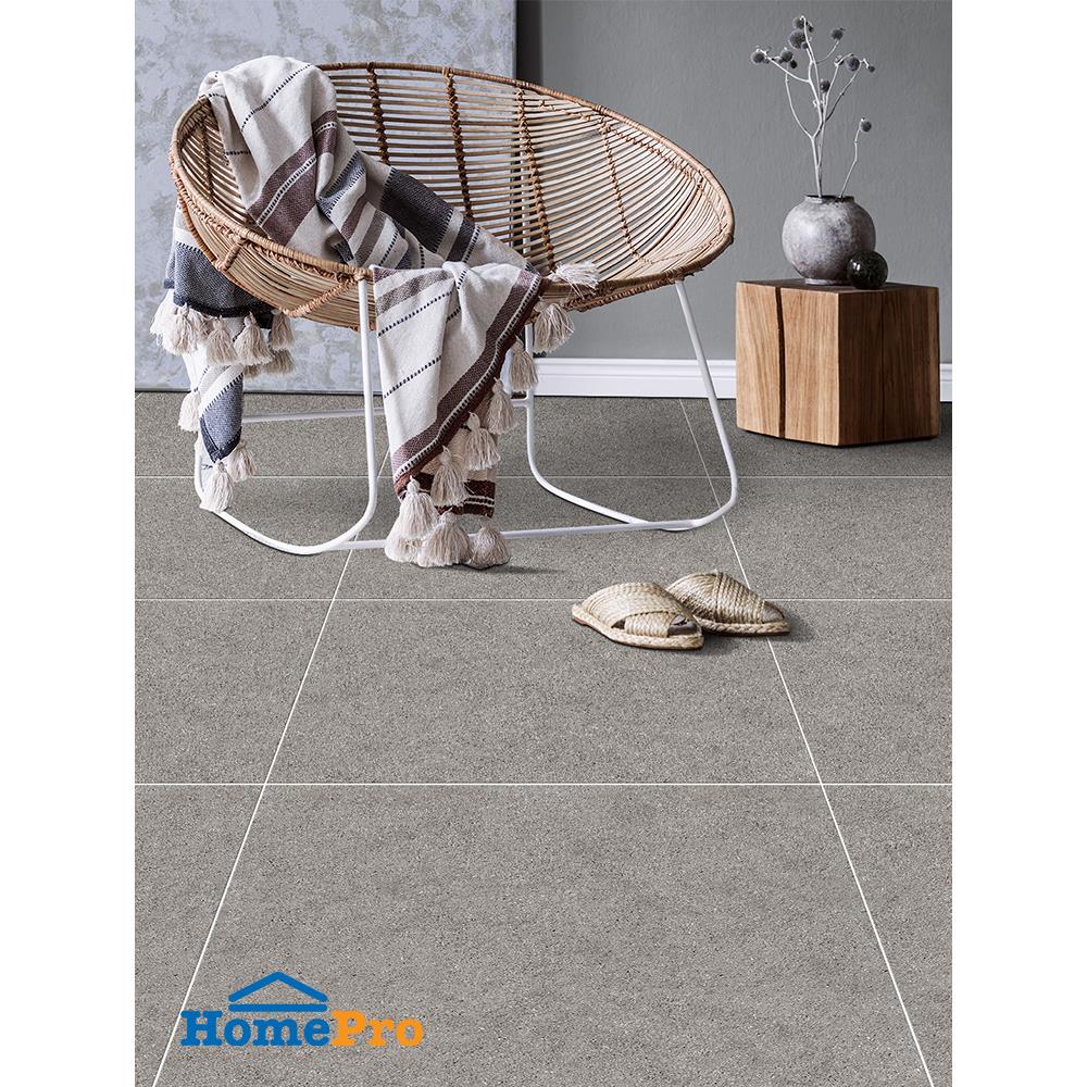 กระเบื้องพื้นพอร์ซเลน 60x60 ซม. CERGRES อารีน่า เกรย์ A 1.44 ตร.ม.