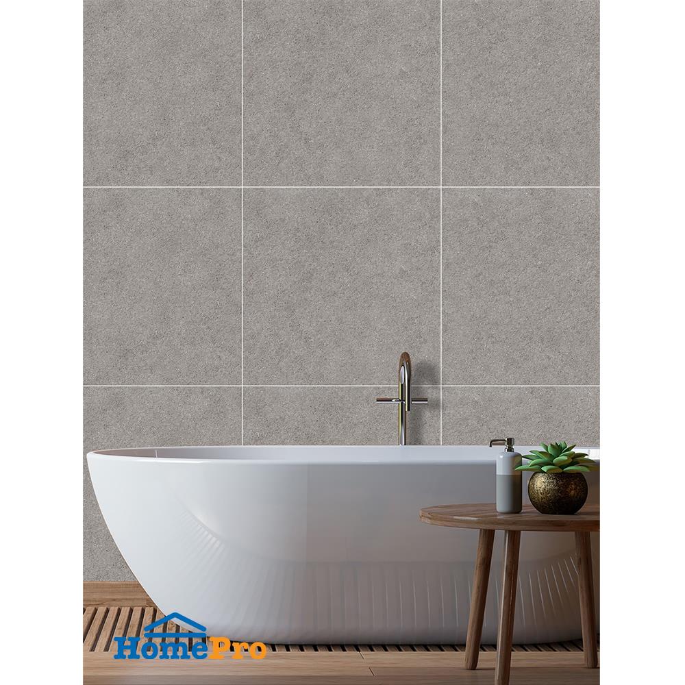 กระเบื้องพื้นพอร์ซเลน 60x60 ซม. CERGRES อารีน่า เกรย์ A 1.44 ตร.ม.