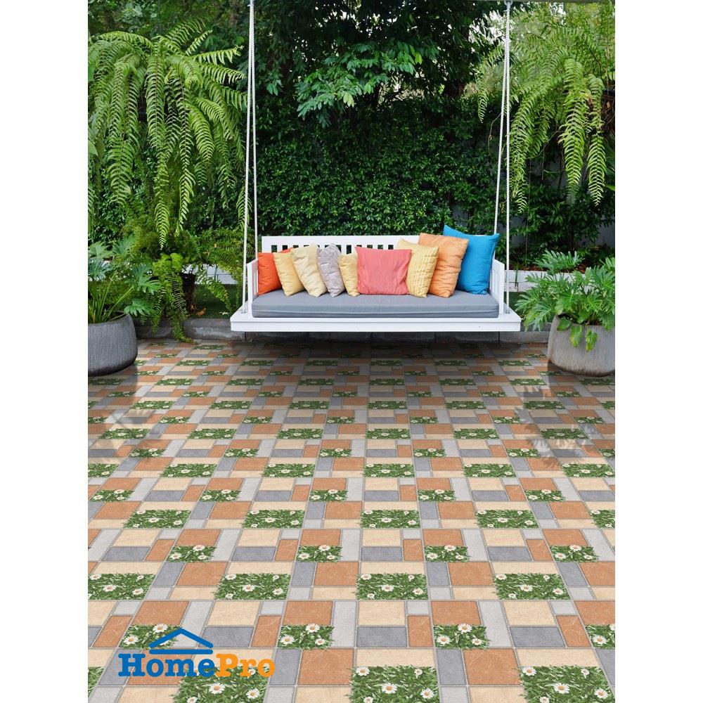 กระเบื้องพื้น 16x16 นิ้วTARA บลิสตัน พาร์ค น้ำตาล PM 0.96M2