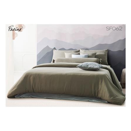 ชุดผ้าปูที่นอน 3.5 ฟุต 4 ชิ้น FACINO SOLID SF062_0