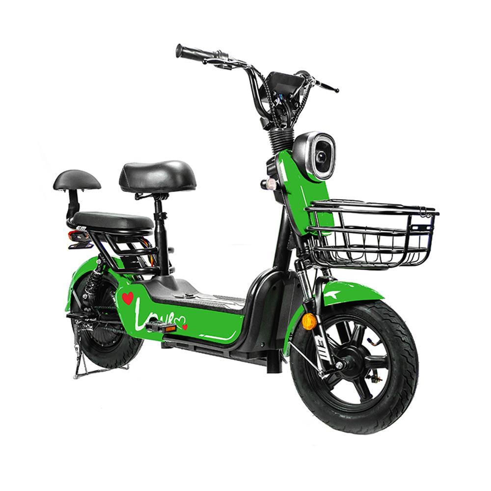 จักรยานไฟฟ้า EM LOVE 14 นิ้ว สีเขียว