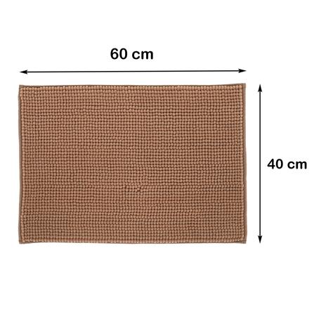 พรม ME LIVING CHENILLE 40X60 ซม. สีน้ำตาล_6