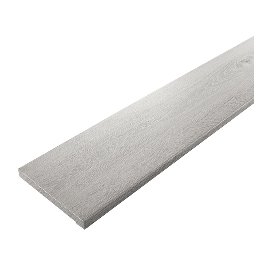 ไม้บันได ลูกนอน SPC DIAMOND 12 นิ้ว 30X120X2.4 ซม. สีเทาสโตน