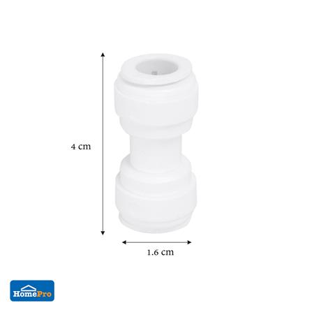 ข้อต่อตรงเครื่องกรองน้ำ DEXZON SPEED FIT 3/8X3/8 นิ้ว_3