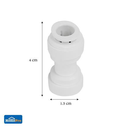 ข้อต่อตรงเครื่องกรองน้ำ DEXZON SPEED FIT 3/8X1/4 นิ้ว_3