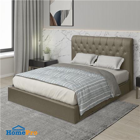 ฐานรองหัวเตียง 6 ฟุต HOME LIVING STYLE ROME-L สี TAUPE_3