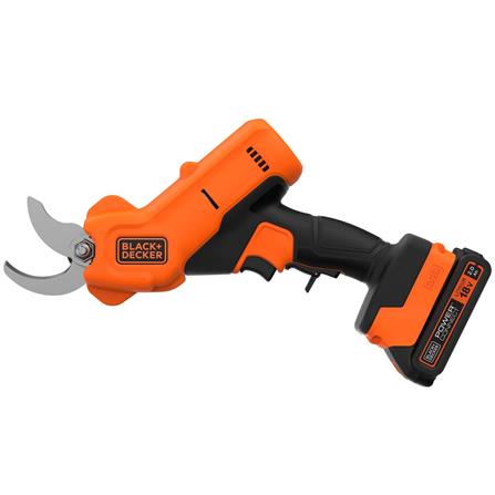 กรรไกรตัดกิ่งไม้ไร้สาย (พร้อมแบตเตอรี่) BLACK&DECKER BCPP18D1-QW 18 โวลต์_0