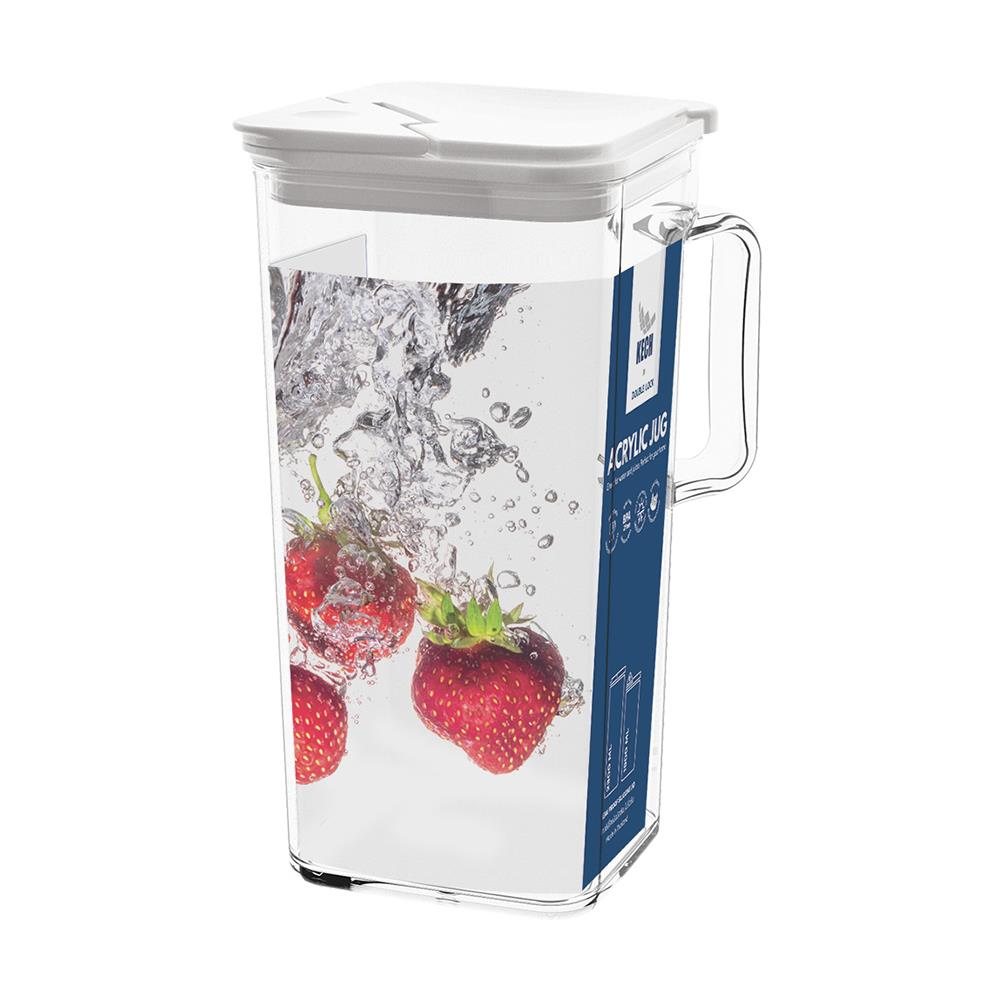 เหยือกน้ำอะคริลิค KECH 1307 1.9 ลิตร สีใส