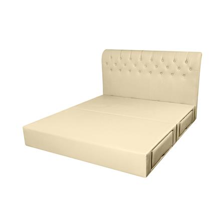 ฐานรองหัวเตียง 6 ฟุต HOME LIVING STYLE ROME-L สีคร...