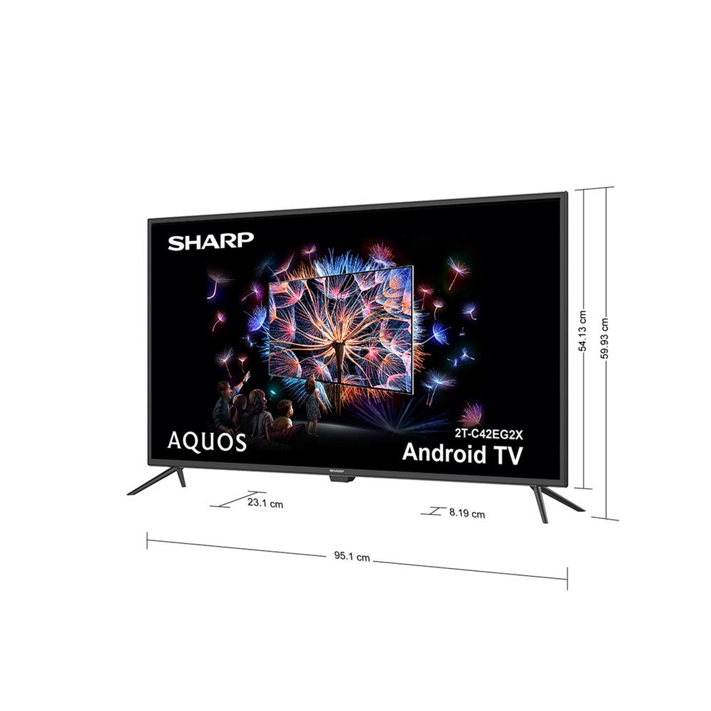 ทีวีแอลอีดี 42 นิ้ว SHARP (FULL HD, LED, ANDROID TV) 2T-C42EG2X