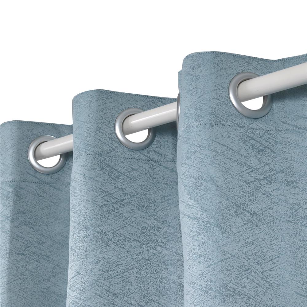 ผ้าม่าน EYELET HOME LIVING STYLE DURHAM UV 130X220 ซม. สีฟ้า