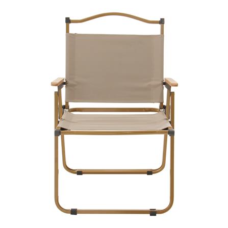 เก้าอี้พับตั้งแคมป์ SPRING WOOD GRAIN ไซซ์ M สีครีม_1