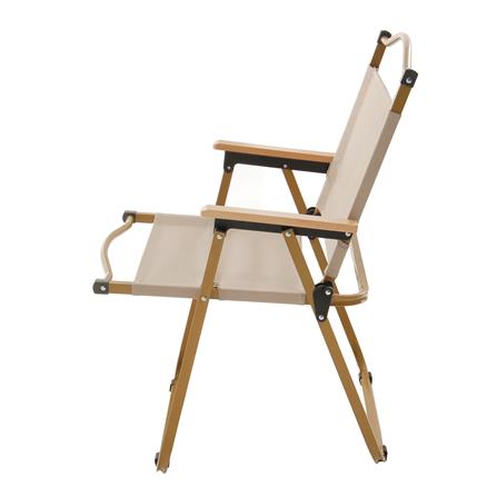 เก้าอี้พับตั้งแคมป์ SPRING WOOD GRAIN ไซซ์ M สีครีม_2