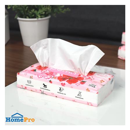 กระดาษเช็ดหน้า PORRIN X-JEEP 100 แผ่น แพ็ก 4_4