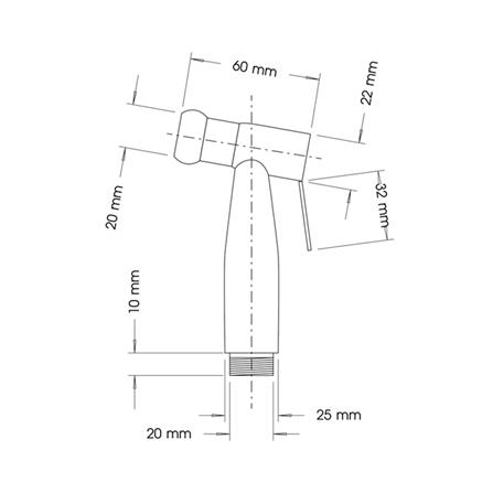 สายฉีดชำระครบชุด WSP SS304 R-811_3