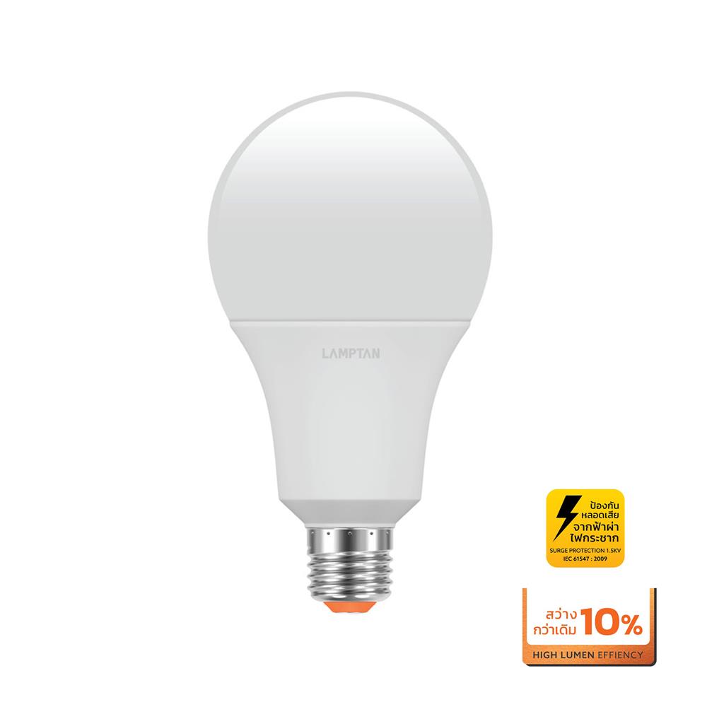 หลอด LED LAMPTAN A80 BULB GLOSS 22 วัตต์ WARM WHITE E27