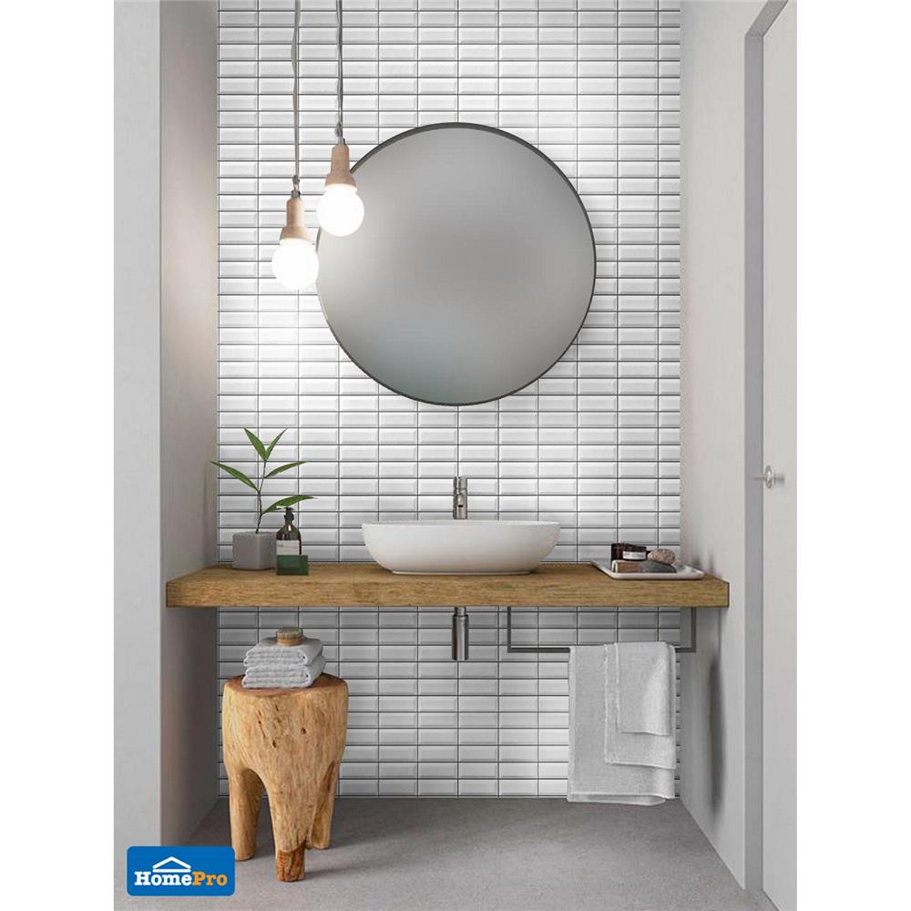 กระเบื้องผนัง 25x40ซม. TARA วิคตอเรีย ไวท์