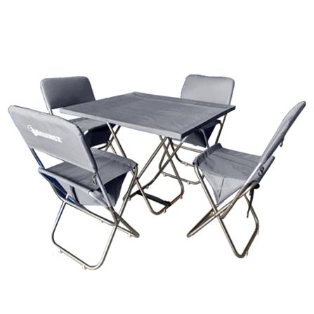 ชุดสนาม 4 ที่นั่ง EQNOX สีเทา_0