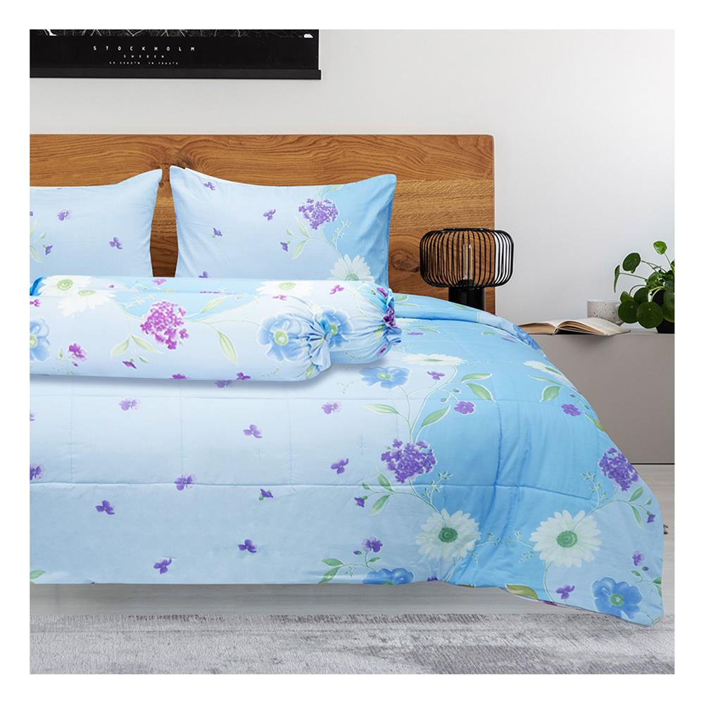 ชุดผ้าปูที่นอน 6 ฟุต 5 ชิ้น PICASSO PB สี LILYA