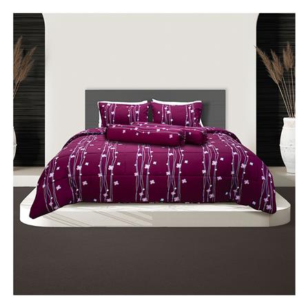 ชุดผ้าปูที่นอน 6 ฟุต 5 ชิ้น PICASSO PB สี BONITA VIOLET_0
