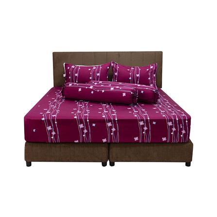 ชุดผ้าปูที่นอน 6 ฟุต 5 ชิ้น PICASSO PB สี BONITA VIOLET_1