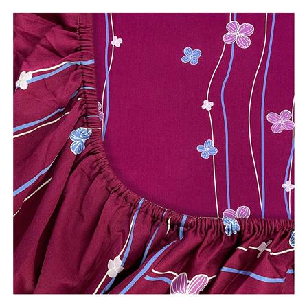 ชุดผ้าปูที่นอน 6 ฟุต 5 ชิ้น PICASSO PB สี BONITA VIOLET_2