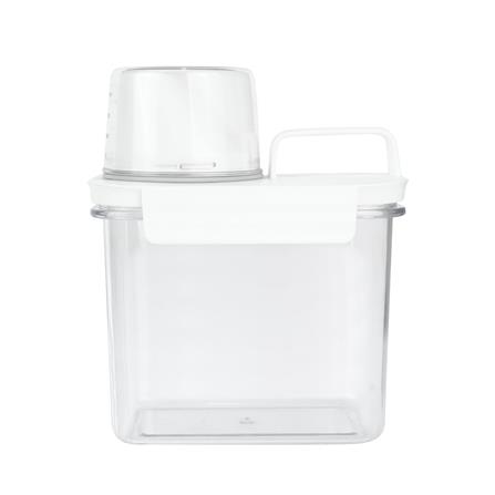 ขวดพลาสติกรีฟิลพร้อมฝาตวง STACKO 1100 มล. 12.6X7.7X17.5 ซม. สีขาว_2