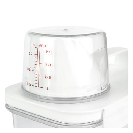 ขวดพลาสติกรีฟิลพร้อมฝาตวง STACKO 1800 มล. 12.6X7.7X24 ซม. สีขาว_4